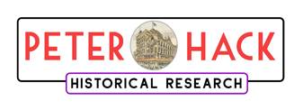 Peter Hack – Historical Research Logo