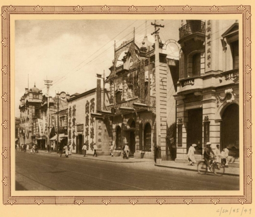 Plate-19-Chinese-shops-on-Nanking-Road